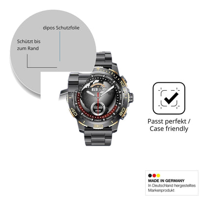 2x 9H Schutzfolie für CHOOSETIME EF21 Panzerfolie (6)