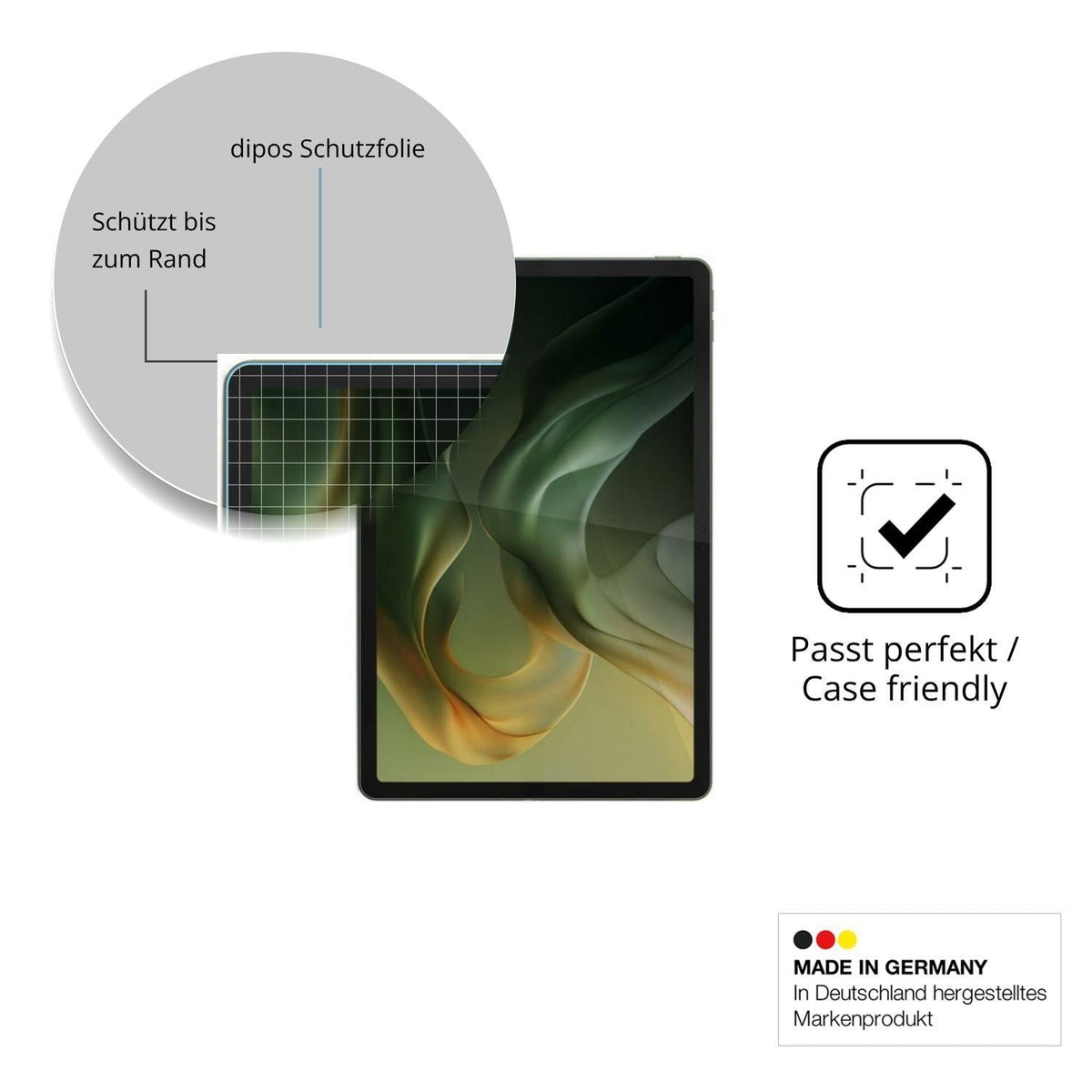 2x 9H Schutzfolie für Motorola Moto Pad 2026 Panze (6)