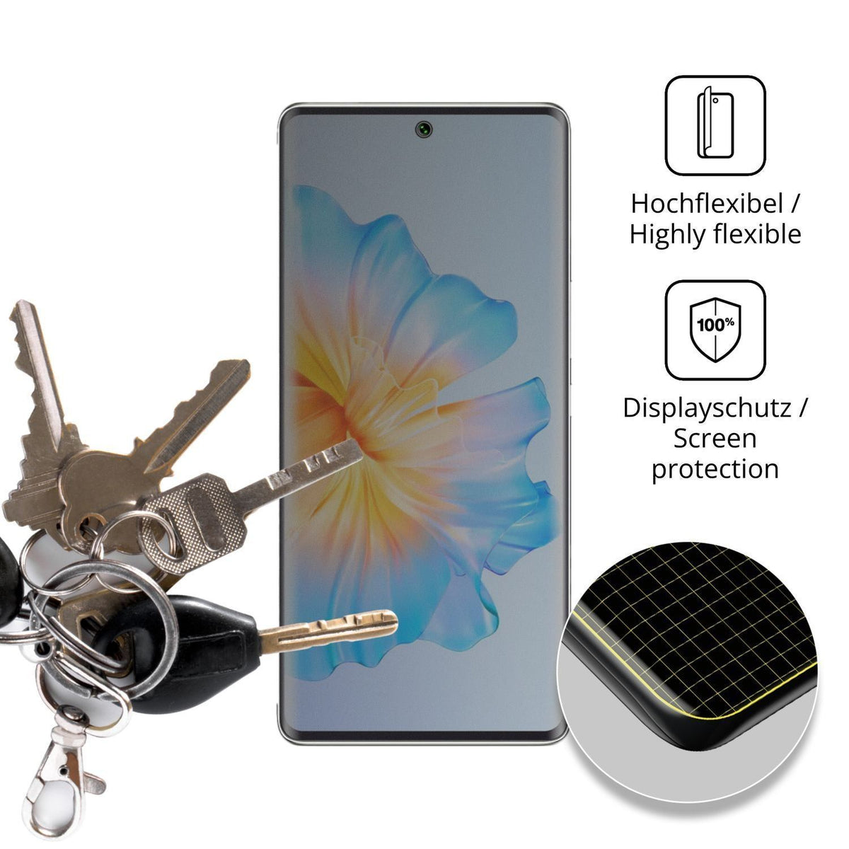 Full Cover Privacy Blickschutzfolie für FOSSiBOT S (3)