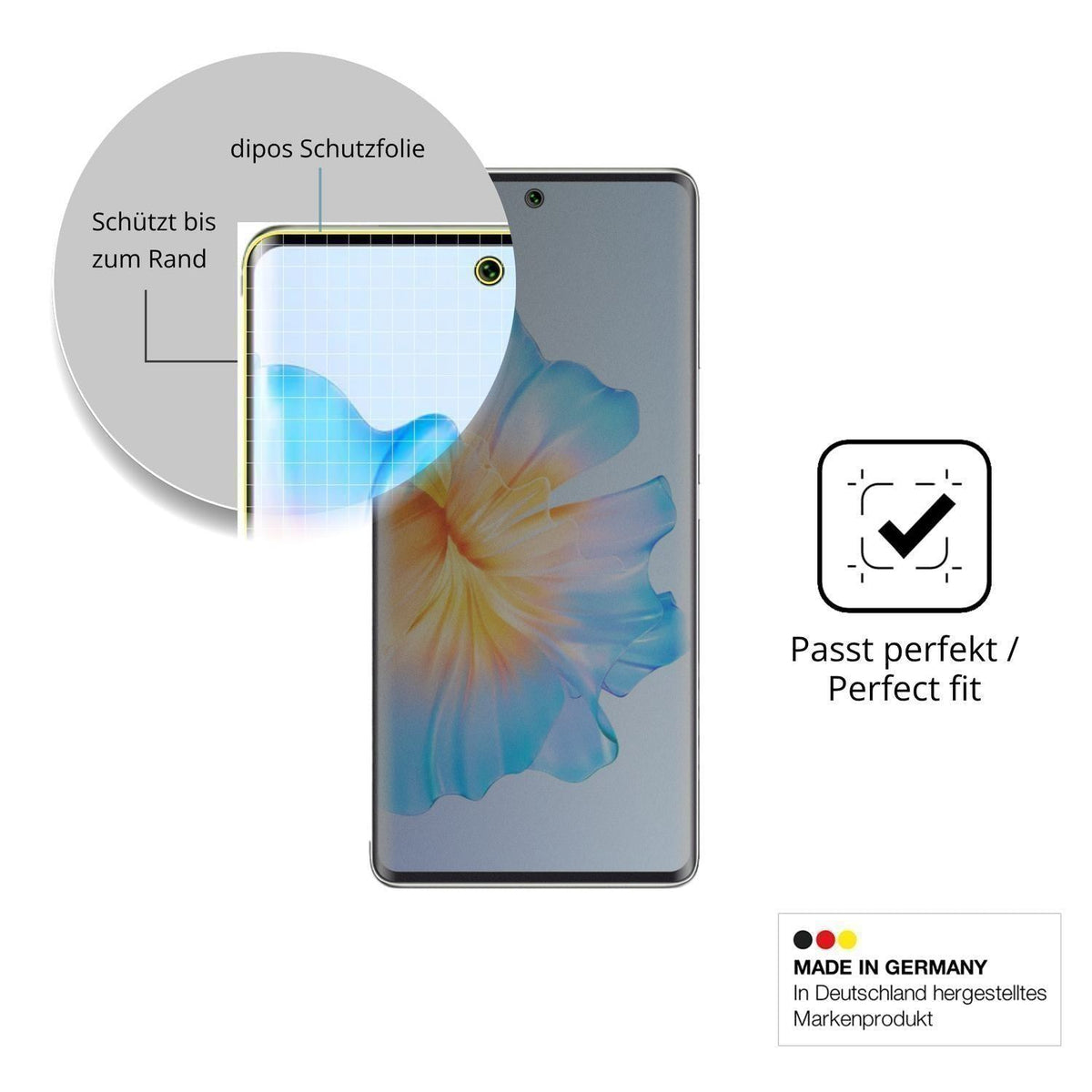 Full Cover Privacy Blickschutzfolie für FOSSiBOT S (4)