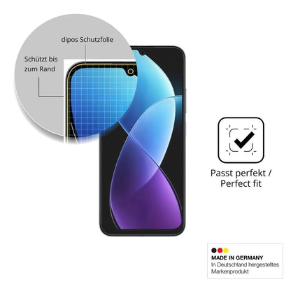 2x Full Cover Schutzfolie matt für Redmi R70m 5G (6)