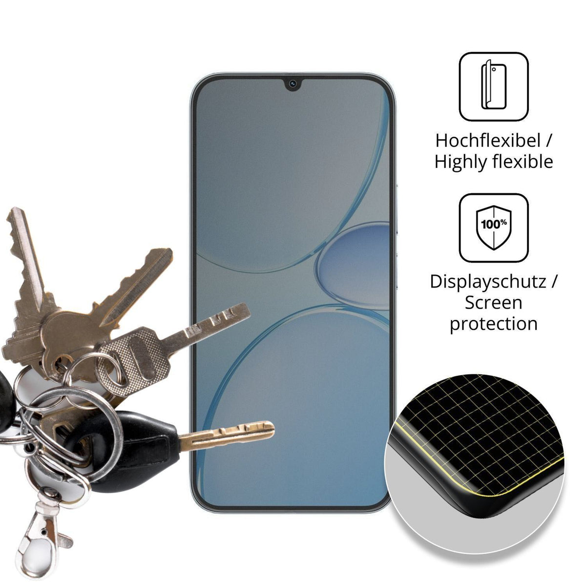 Full Cover Privacy Blickschutzfolie für Realme Nar (3)