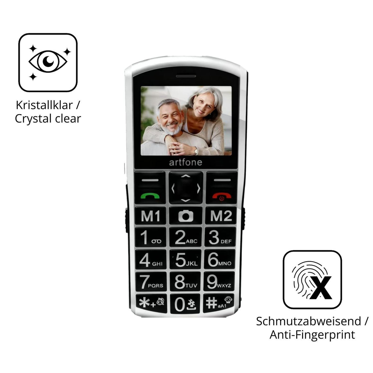 2x 9H Schutzfolie für Artfone A400 Pro 4G Panzerfo (5)