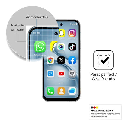 2x 9H Schutzfolie für viqee A19PRO Mini-Smartphone (6)