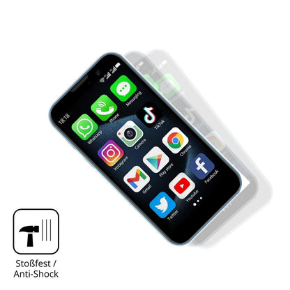 2x 9H Schutzfolie für BLKE S 18 Pro Mini-Smartphon (4)