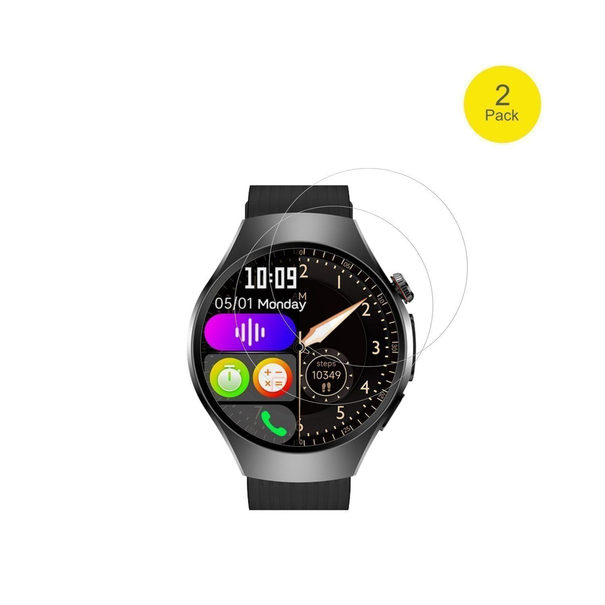 2x 3D Full Cover Schutzfolie für FITVII MT116-01-1 (2)