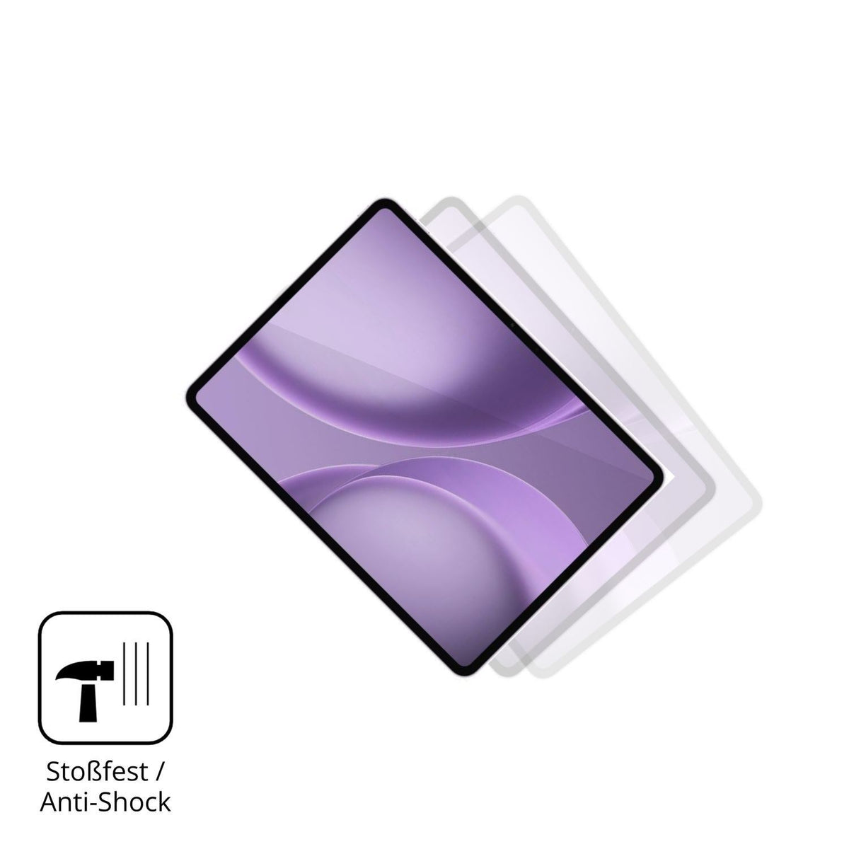 2x 9H Schutzfolie für Oppo Pad 5 Pro Panzerfolie (4)