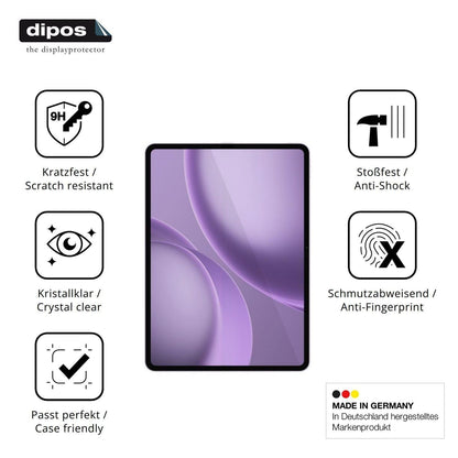 2x 9H Schutzfolie für Oppo Pad 5 Pro Panzerfolie (7)