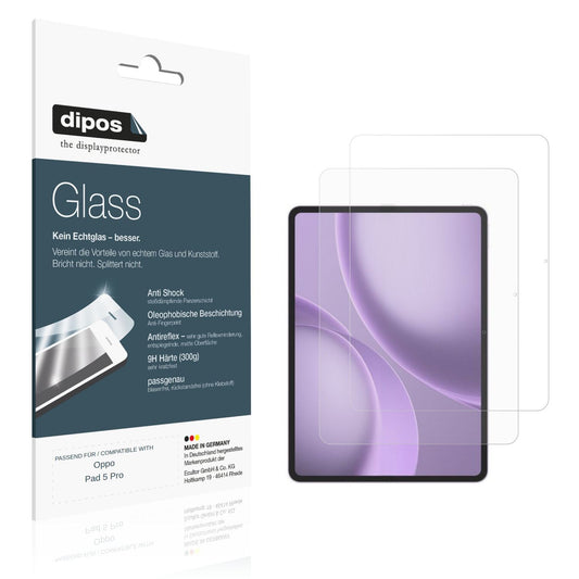 2x 9H Schutzfolie matt für Oppo Pad 5 Pro Panzerfo (1)