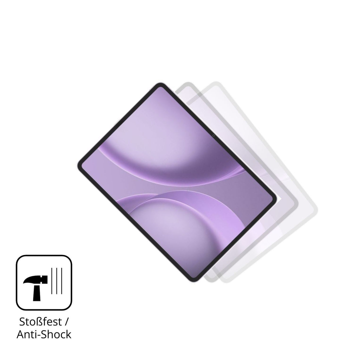 2x 9H Schutzfolie matt für Oppo Pad 5 Pro Panzerfo (4)