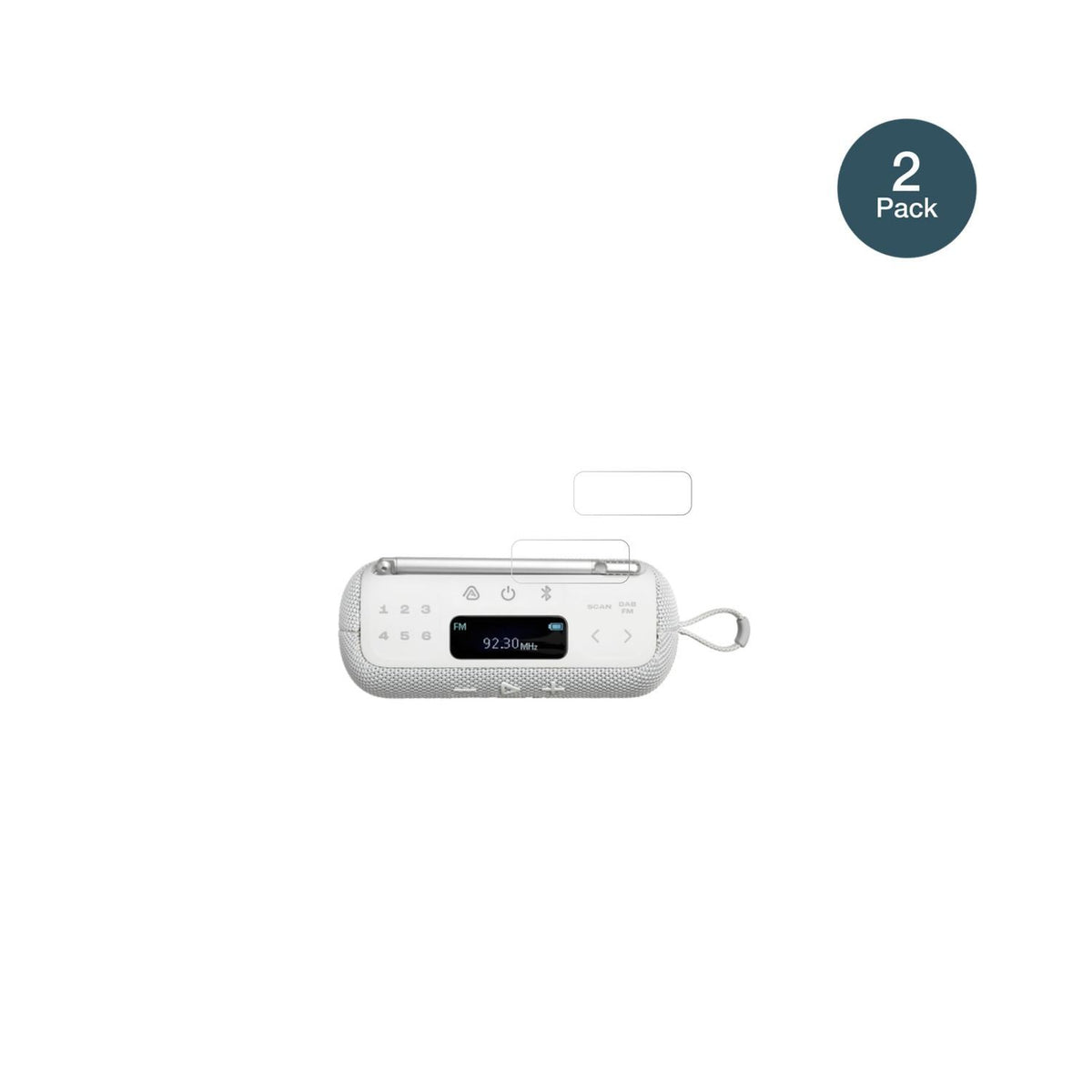 2x 9H Schutzfolie für JBL Tuner 3 Panzerfolie (2)
