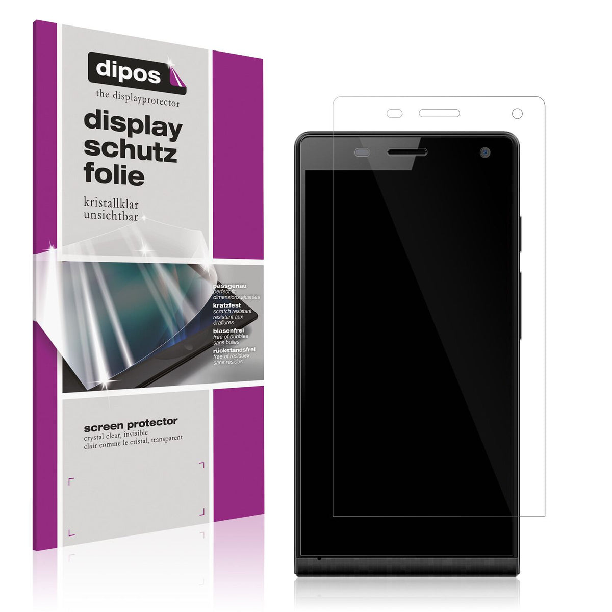 2x Schutzfolie klar für Highscreen Verge Display-S (1)