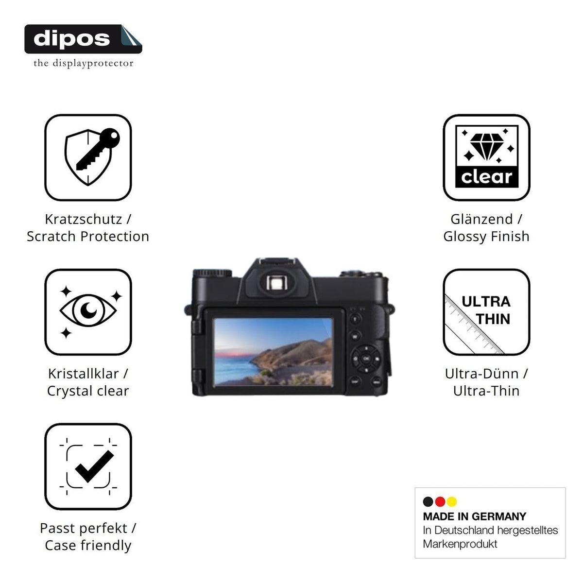4x Schutzfolie klar für MEIION X-01-0091 Display-S (7)