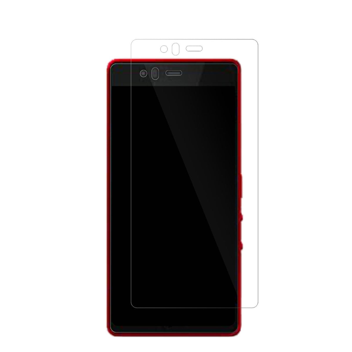 2x Schutzfolie klar für Fujitsu Arrows M04 Display (2)