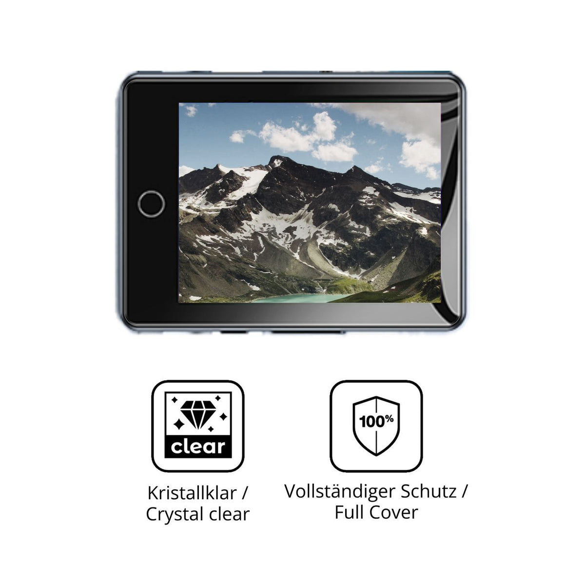 2x 3D Full Cover Schutzfolie für AGPTEK U6 (5)
