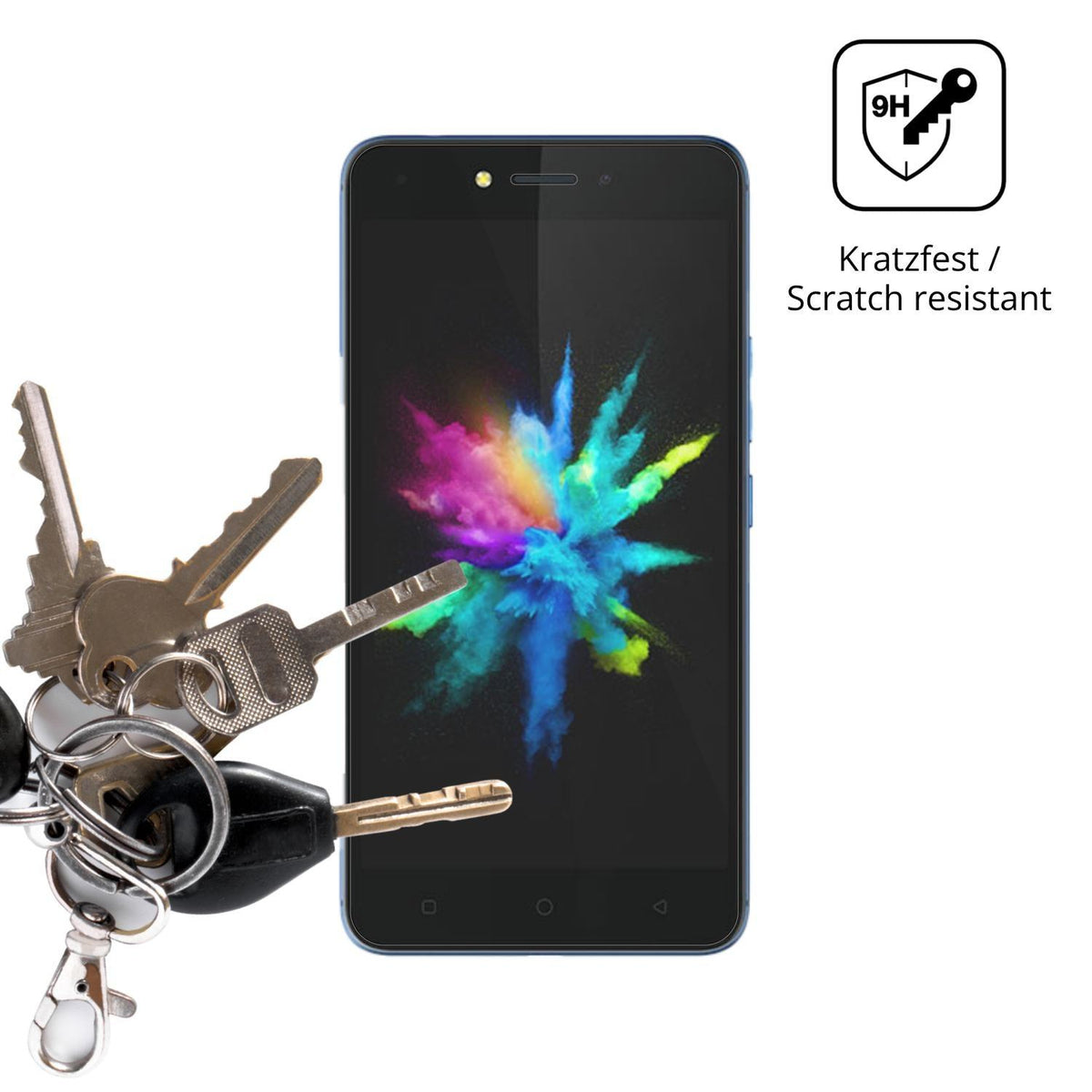 2x 9H Schutzfolie für Tecno Pouvoir 1 Panzerfolie (3)
