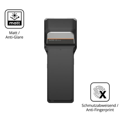 4x Schutzfolie matt für Sunmi V3 Plus Display-Schu (5)