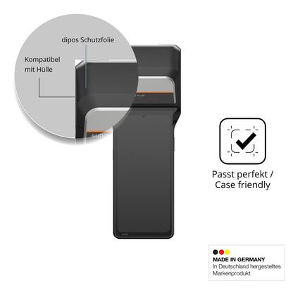 4x Schutzfolie matt für Sunmi V3 Plus Display-Schu (6)