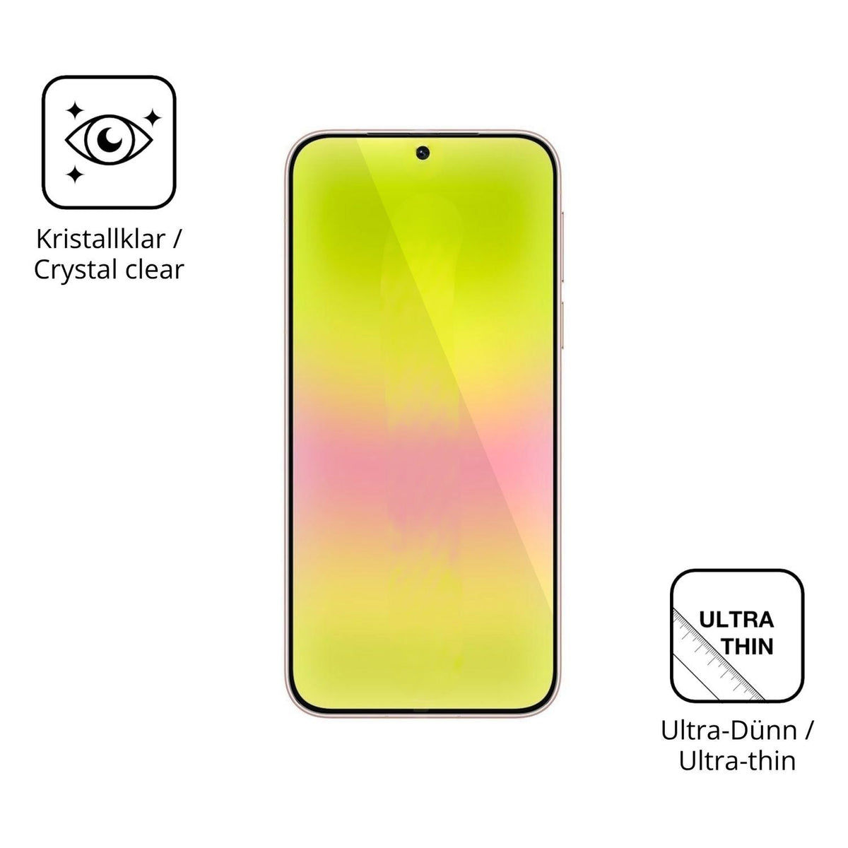 4x Schutzfolie klar für Huawei Pura 90 Pro Display (5)