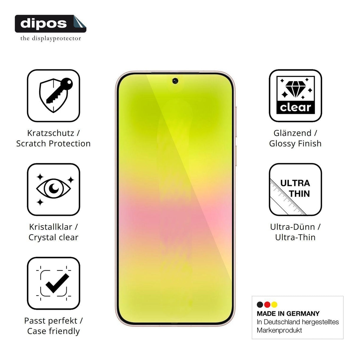 4x Schutzfolie klar für Huawei Pura 90 Pro Display (7)
