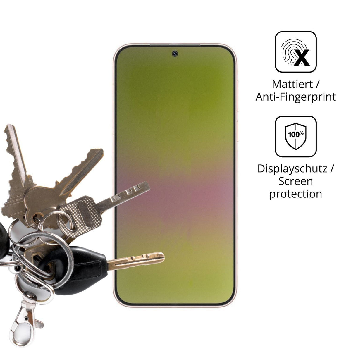 Blickschutzfolie für Huawei Pura 90 Pro matt Schut (3)