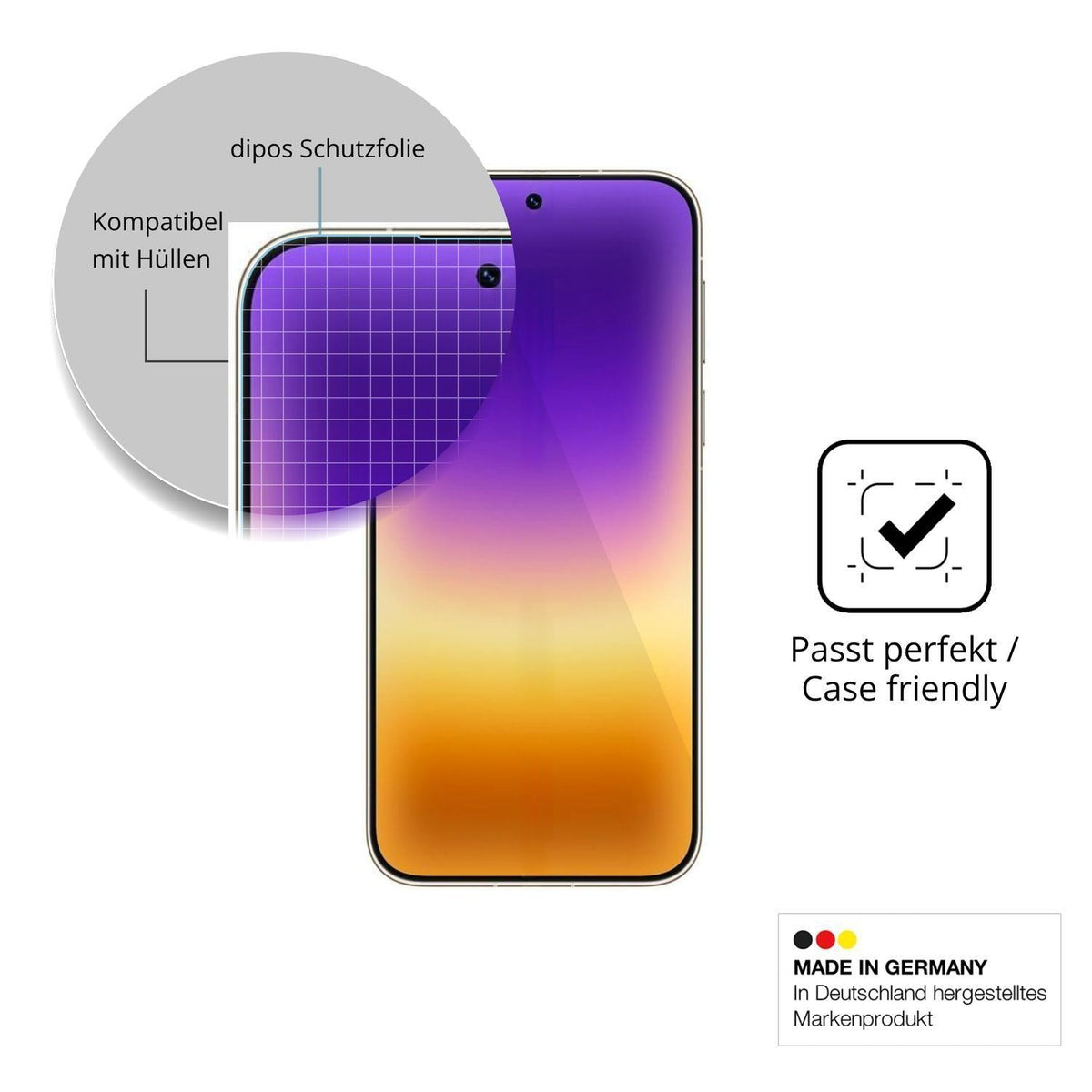 4x Schutzfolie klar für Huawei Pura 90 Pro Max Dis (6)