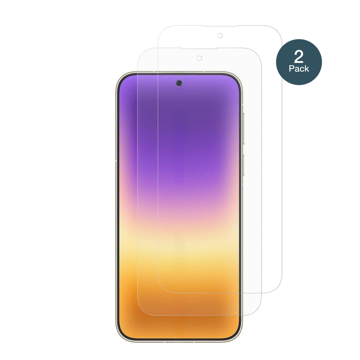 2x 9H Schutzfolie matt für Huawei Pura 90 Pro Max  (2)