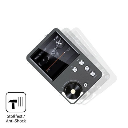 2x 9H Schutzfolie für Ouitble Hi Res MP3-Player Pa (4)