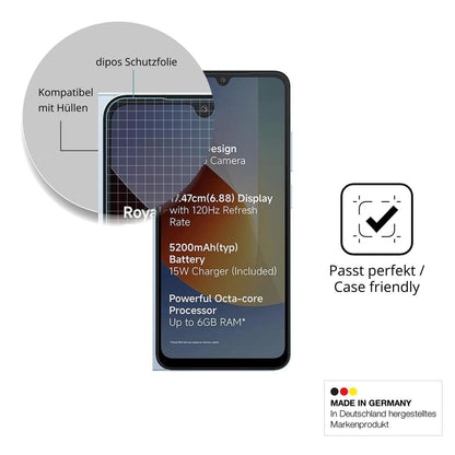 4x Schutzfolie klar für Xiaomi Poco C81x Display-S (6)