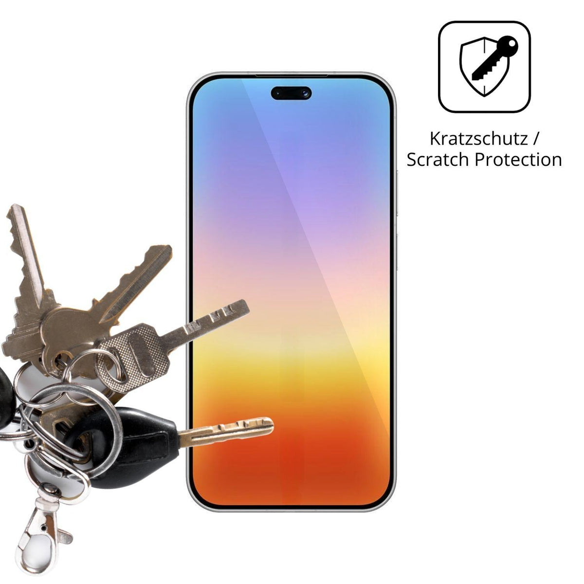 4x Schutzfolie klar für Huawei Pura 90 Display-Sch (4)