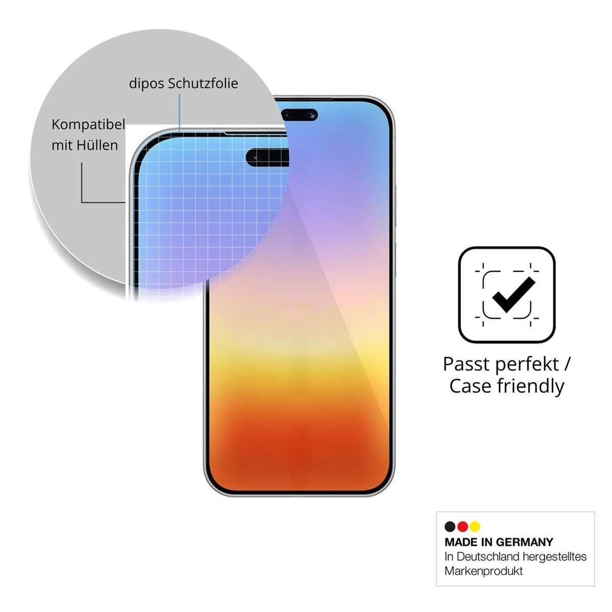4x Schutzfolie klar für Huawei Pura 90 Display-Sch (6)