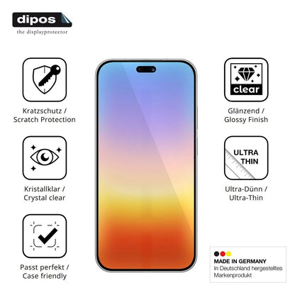 4x Schutzfolie klar für Huawei Pura 90 Display-Sch (7)