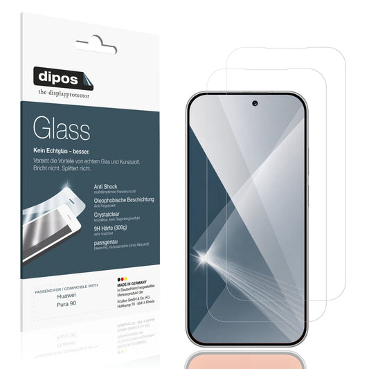 2x 9H Schutzfolie für Huawei Pura 90 Panzerfolie (1)