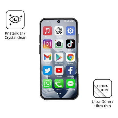 4x Schutzfolie klar für BLKE 19 Pro Display-Schutz (5)