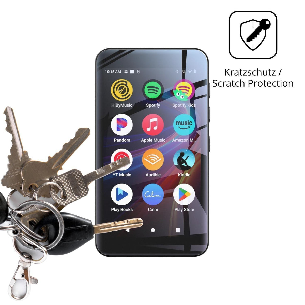 4x Schutzfolie matt für innioasis G5 MP3-Player Di (4)