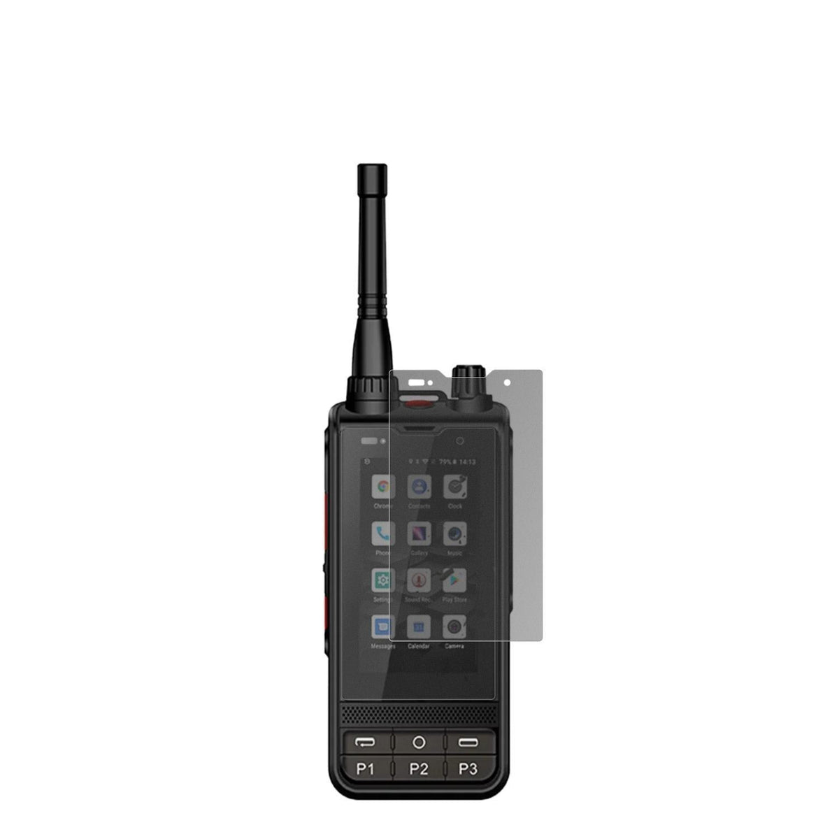 Blickschutzfolie für ANYSECU W6 Plus matt Schutzfo (2)