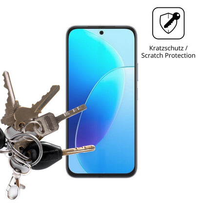 4x Schutzfolie matt für Vivo Y6 5G Display-Schutzf (4)