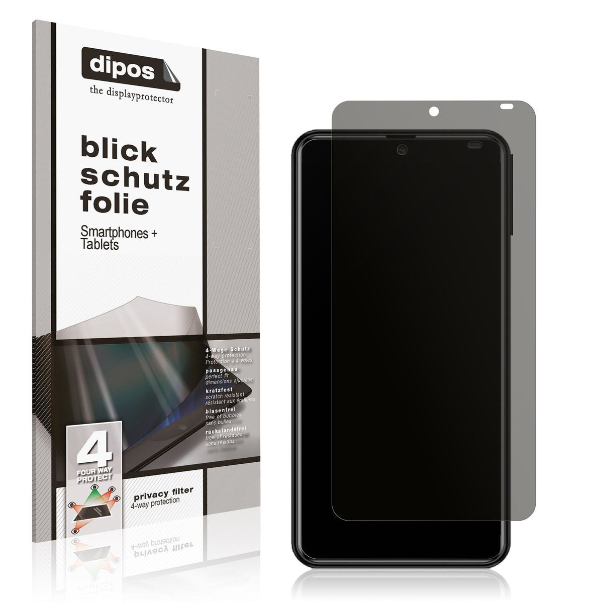 Blickschutzfolie für Krip K6b matt Schutzfolie Pri (1)