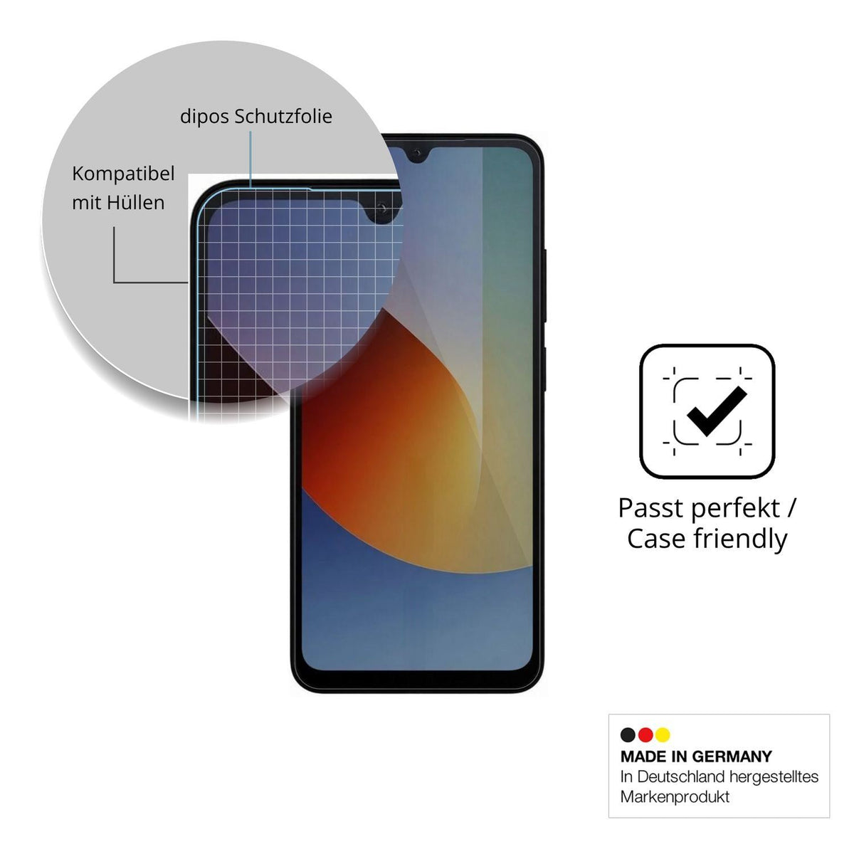 4x Schutzfolie klar für Redmi A7 Display-Schutzfol (6)