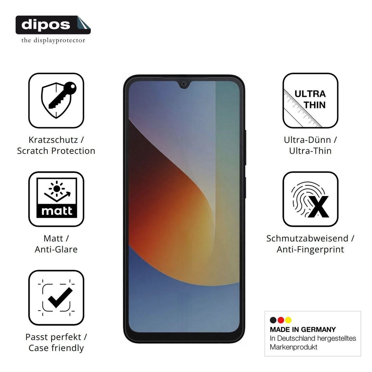 4x Schutzfolie matt für Redmi A7 Display-Schutzfol (7)
