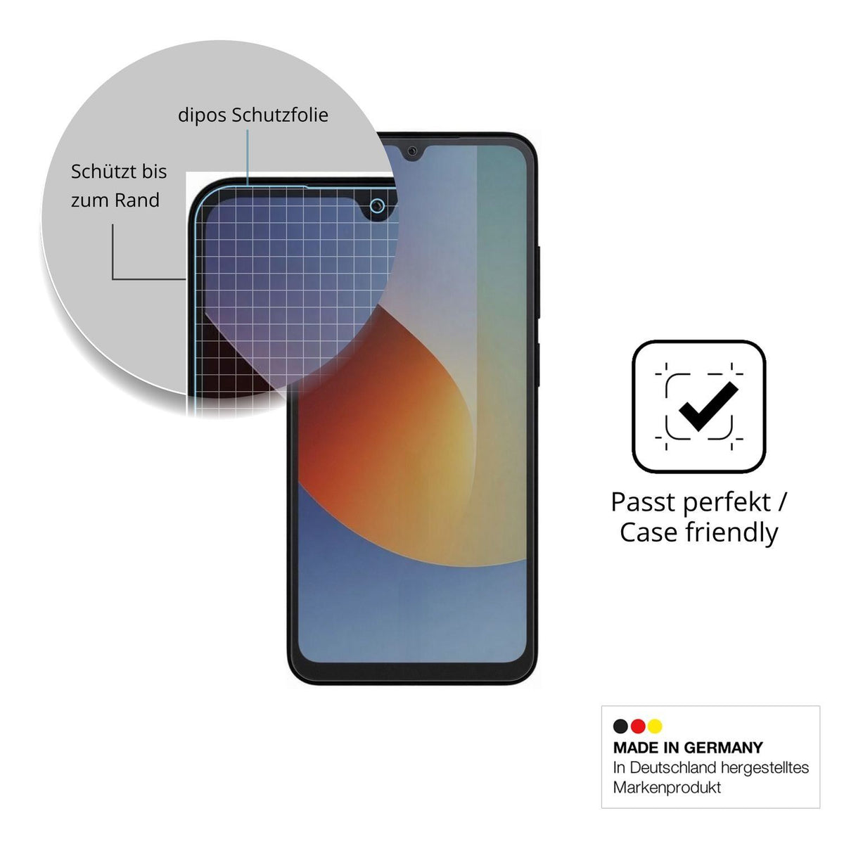 2x 9H Schutzfolie matt für Redmi A7 Panzerfolie (6)