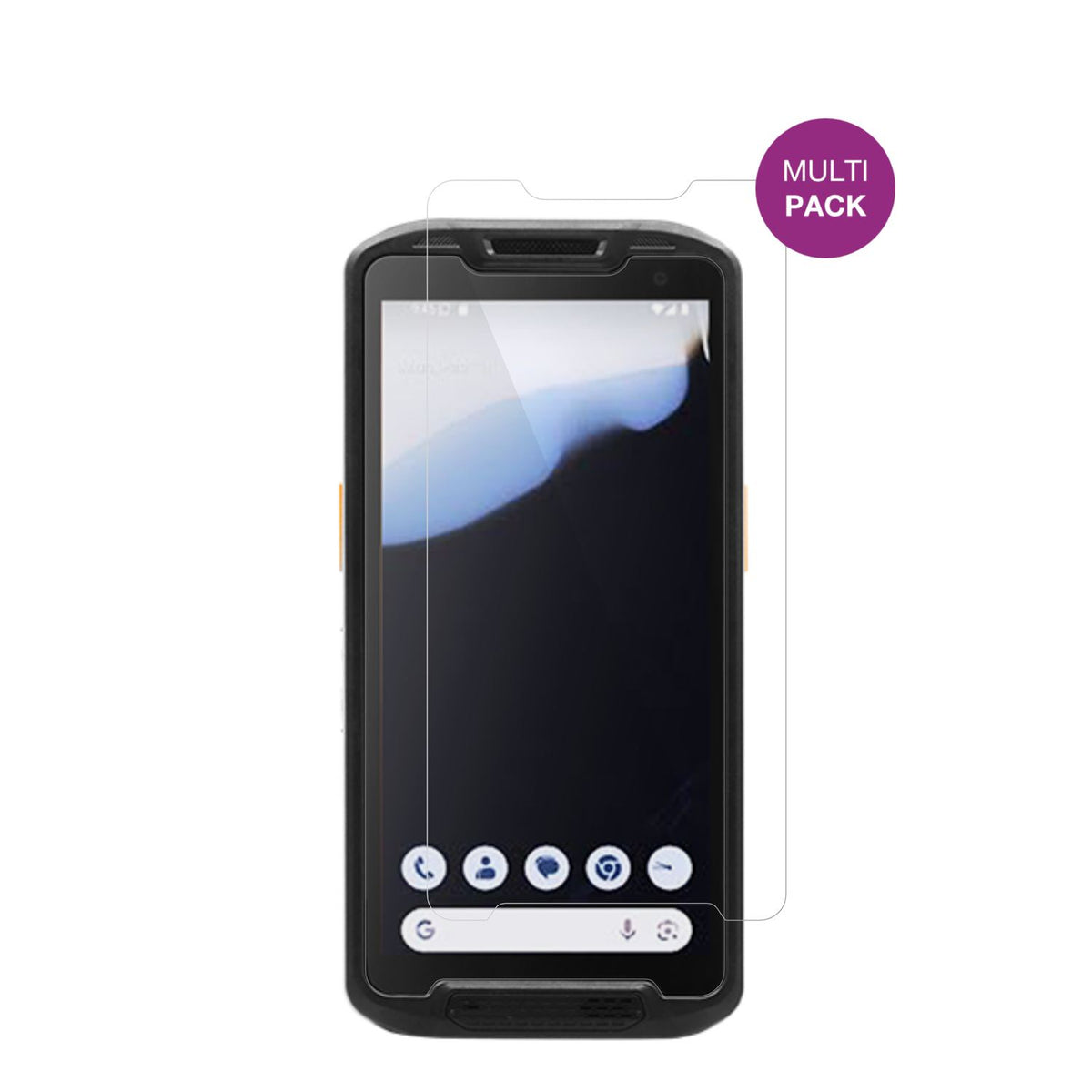 4x Schutzfolie klar für Point Mobile PM84P Display (2)