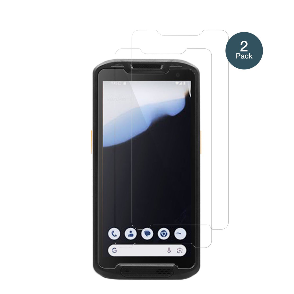 2x 9H Schutzfolie für Point Mobile PM84P Panzerfol (2)