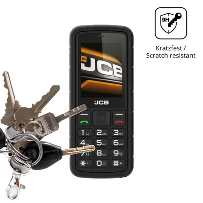 2x 9H Schutzfolie für JCB Tradesman 2F Panzerfolie (3)