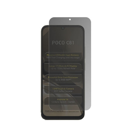 Blickschutzfolie für Xiaomi Poco C81 matt Schutzfo (2)