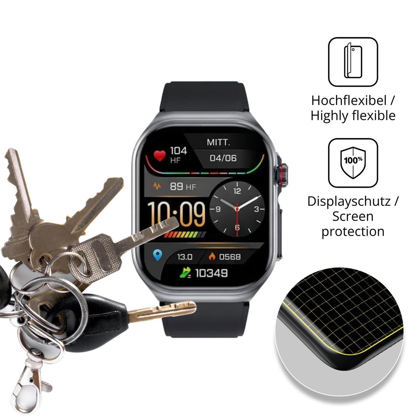 2x 3D Full Cover Schutzfolie für AAFGVC Orthowatch (3)