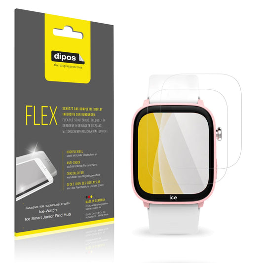 2x 3D Full Cover Schutzfolie für Ice-Watch Ice Sma (1)