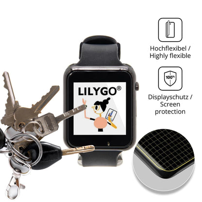2x 3D Full Cover Schutzfolie für LILYGO T-Watch S3 (3)