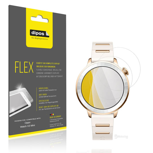 2x 3D Full Cover Schutzfolie für Oppo Watch X3 Min (1)