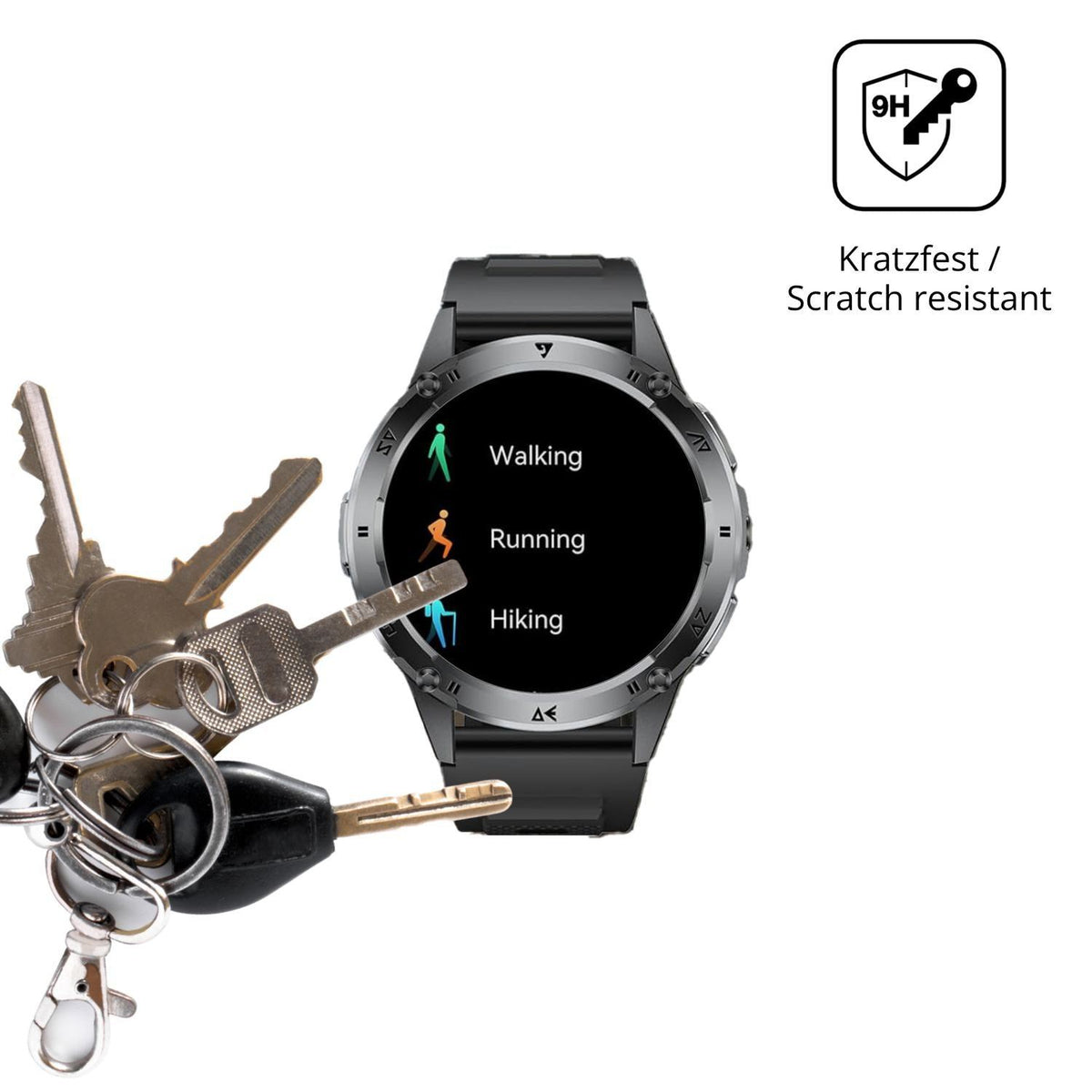 2x 9H Schutzfolie für FITFLEX EF6 Panzerfolie (3)
